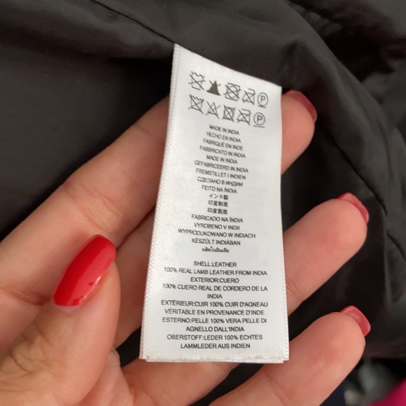 Michael Kors leather jacket - Picture 4 of 5